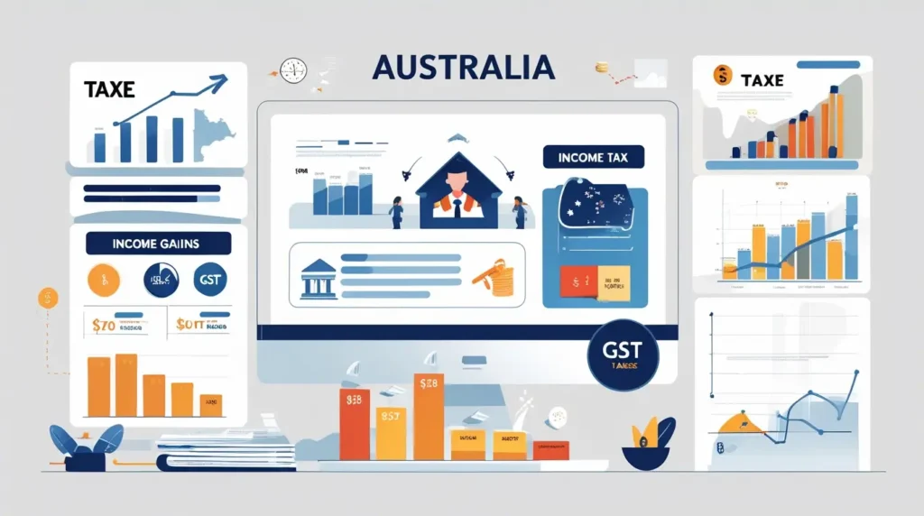 تصویر سوم روال قانونی پرداخت مالیات در استرالیا